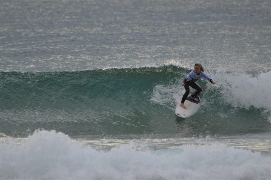 Noah Bartlett at Bay Area Boardriders 5th Comp of the year at One Mile Point.